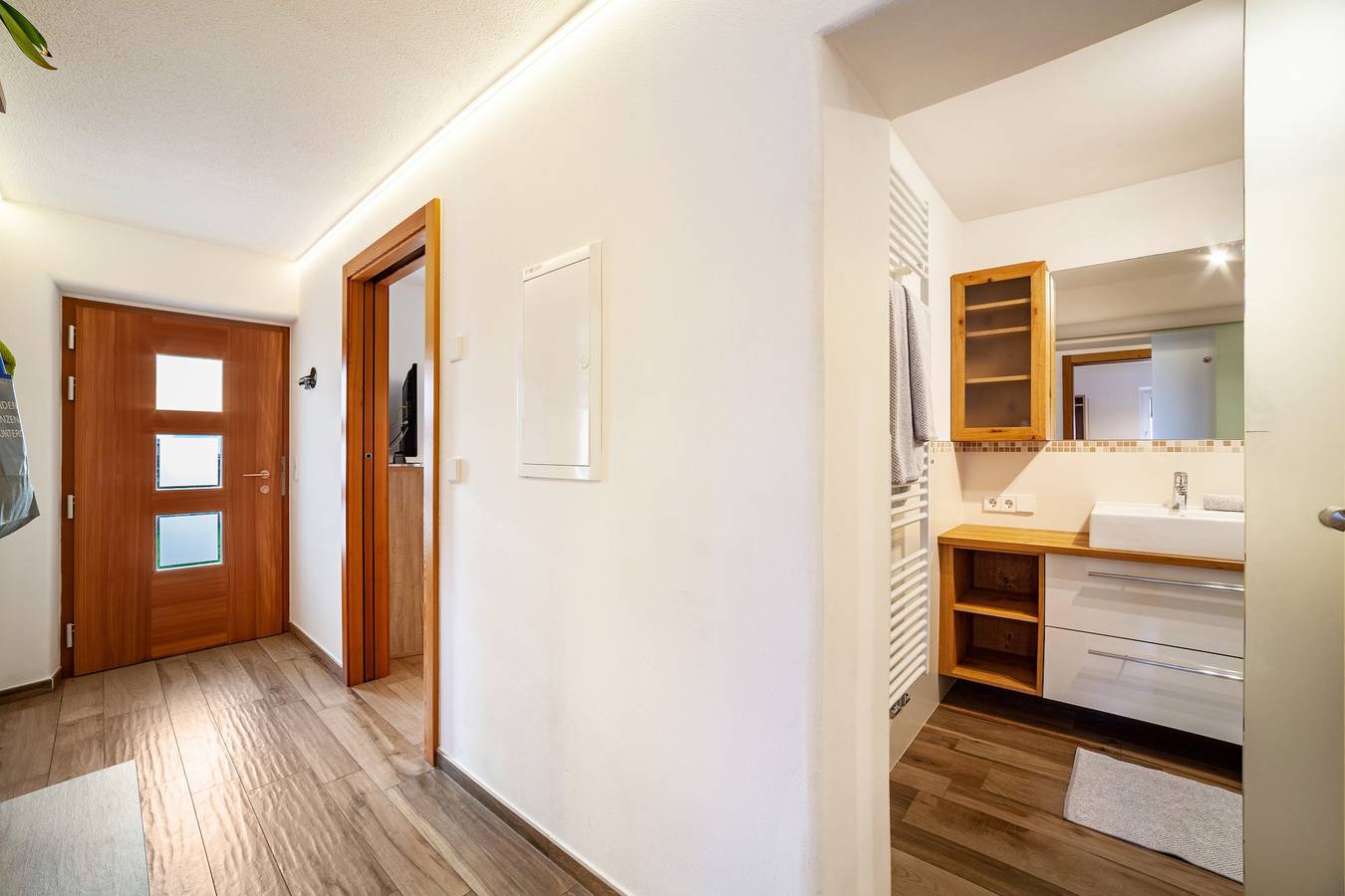 Appartamento intero, Appartamento "Unterortsgut" con giardino privato e Wi-Fi in Comune di Tirolo, Gruppo Tessa
