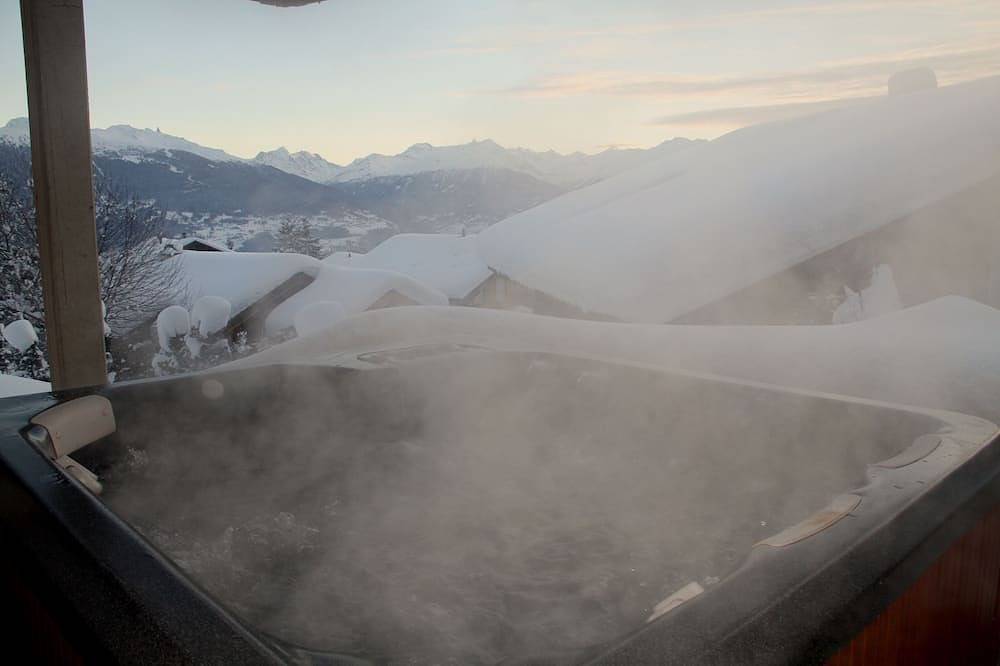 Faszinierende moderne Skihütte mit unglaublich offenen Blick auf die Berge in Ayent, Sion - Sierre & Umgebung