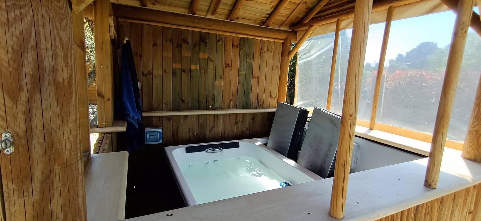 Le Frauzil - chalet de madera para 5 personas in Maureilhan, Canal del Mediodía