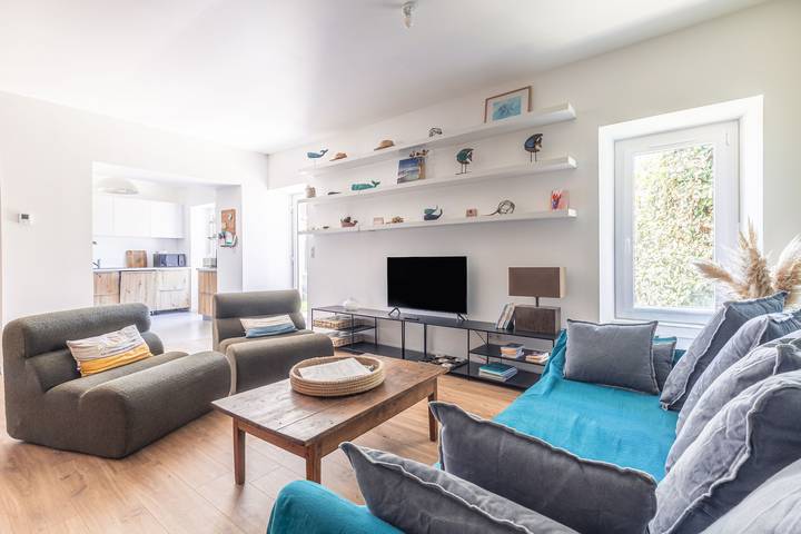 Casa de vacaciones «Encantadora Oléronaise cerca de la playa» con terraza, jardín privado y Wi-Fi in Saint-Pierre-d'Oléron, Côte de Beauté