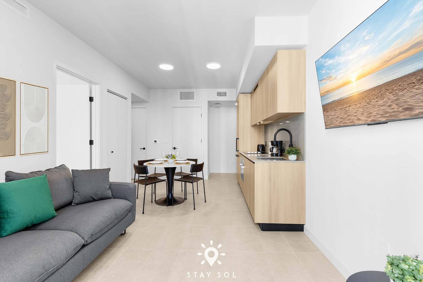 Apartamento inteiro, Rooftop Sunsets in Modern 1Br in Downtown in Miami, Flórida