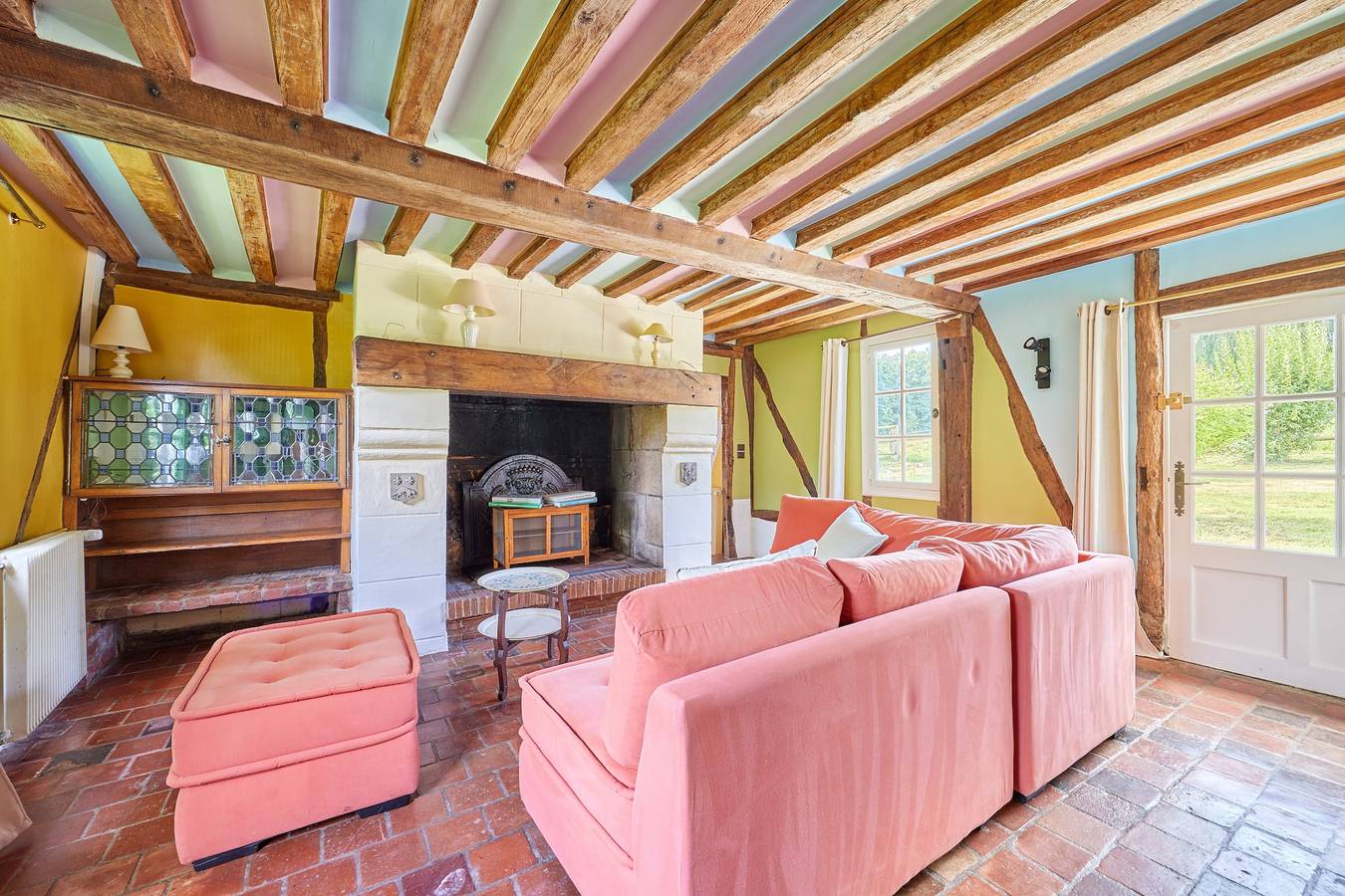 Ferienhaus für 6 Personen mit Terrasse in Sainte-Marguerite-des-Loges, Livarot-Pays-d'Auge