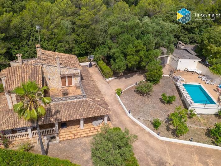 Finca für 8 Personen, mit Garten und Pool, kinderfreundlich auf Mallorca - 2