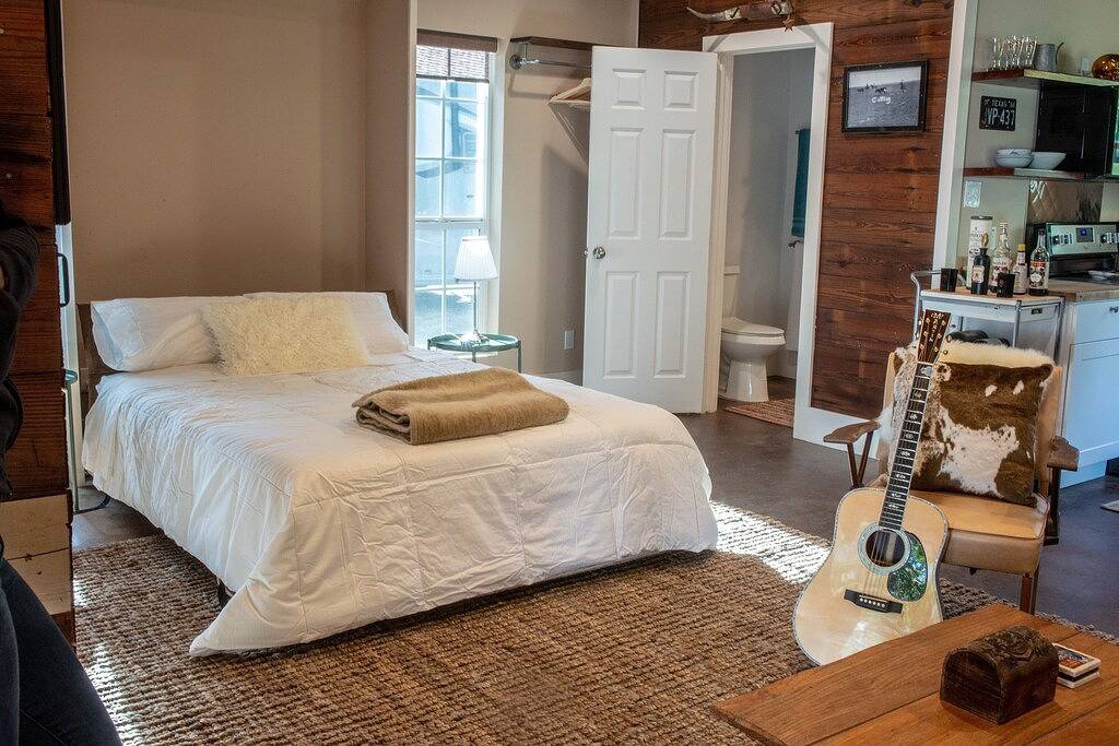 Das Blaubeerhäuschen in Süd-Austin in Austin, Travis County