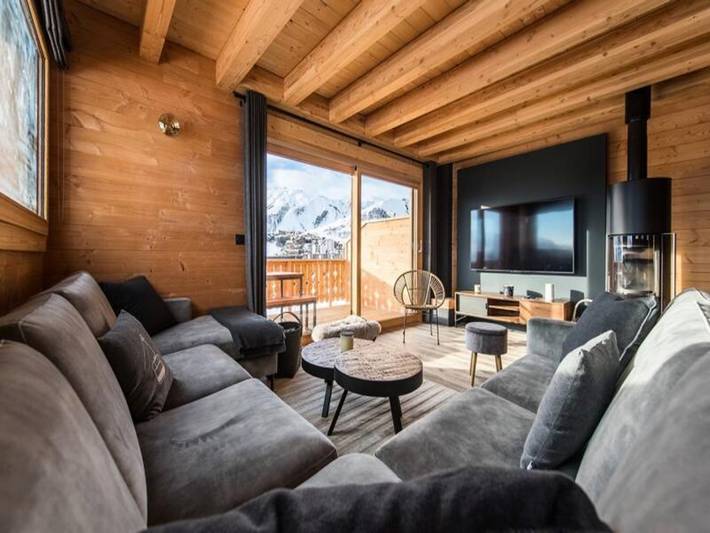 Chalet pour 14 personnes, avec balcon à Fontcouverte-la-Toussuire - 2
