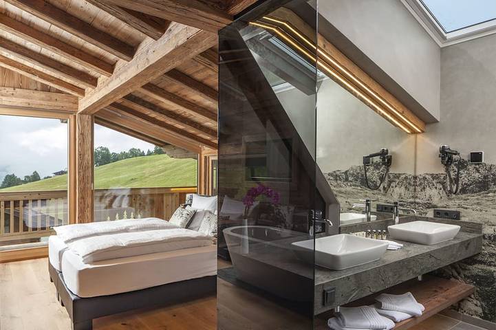 Chalet für 14 Personen, mit Whirlpool und Sauna sowie Garten, mit Haustier in Kirchberg in Tirol - 3