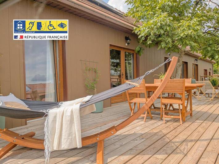 Maison de vacances pour 6 personnes, avec terrasse, animaux acceptés