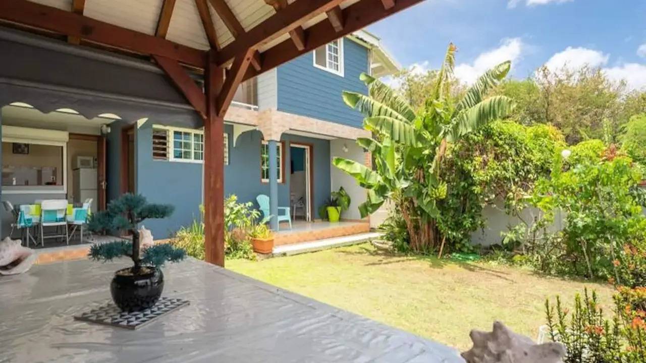 Apartamento vacacional entero, Ferienwohnung für 14 Personen (170 m²) in Plage de Ferry, Deshaies