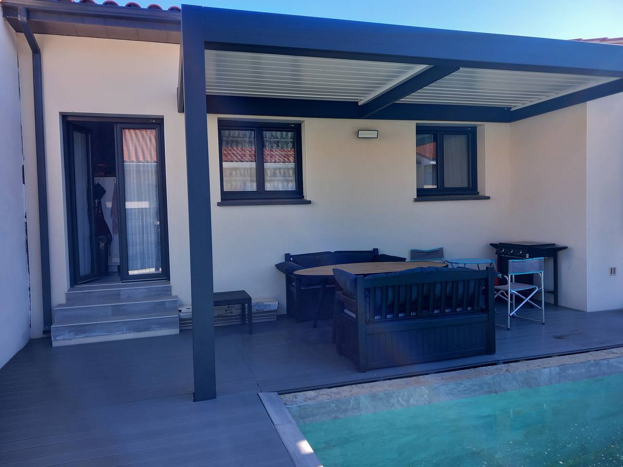 Villa Rascola Piscine 4 Étoiles avec piscine privée, Wi-Fi et climatisation in Le Boulou, Côte méditerranéenne (France)