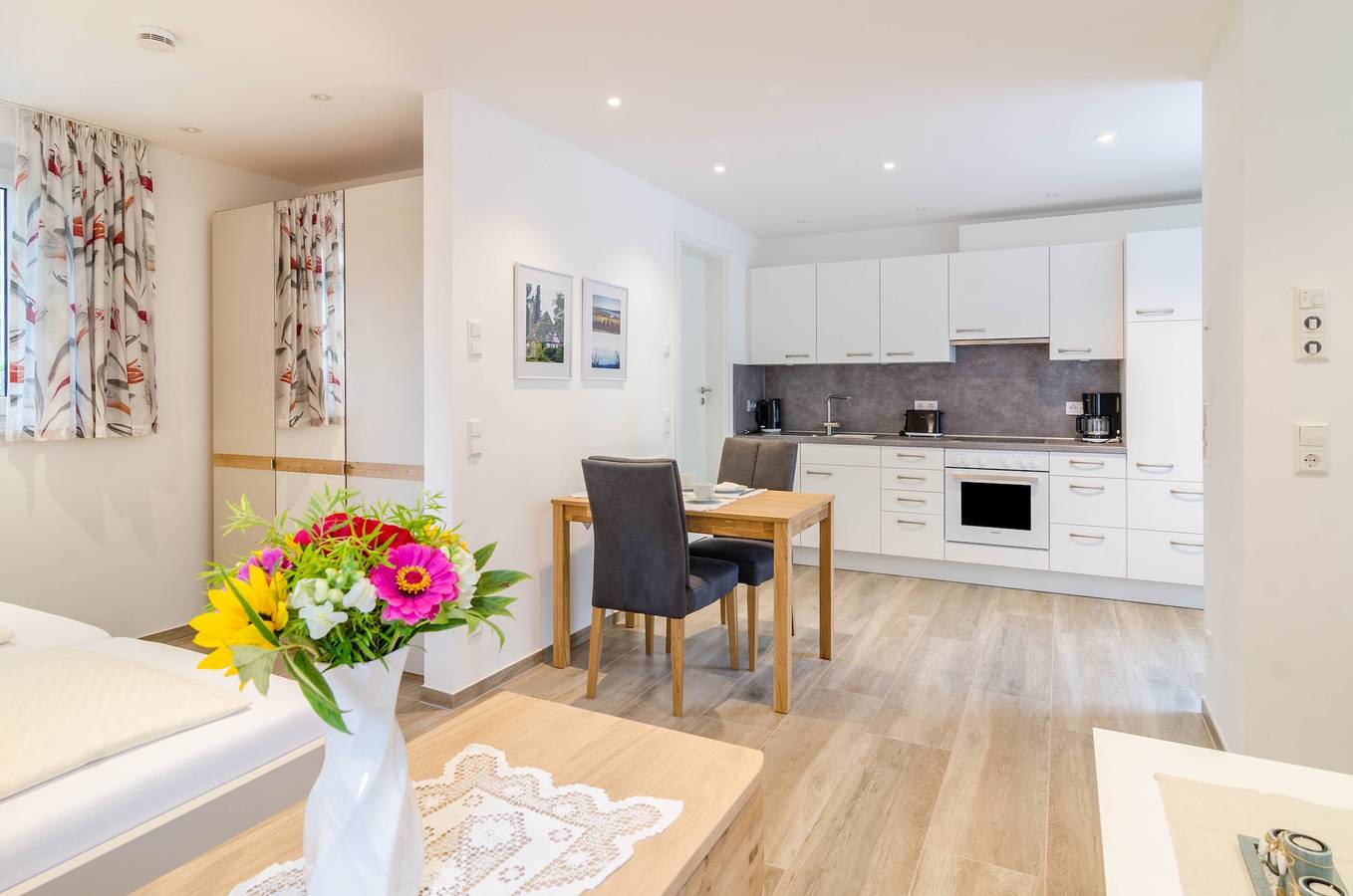 Appartement Haus Amber met balkon, gedeelde tuin & Wi-Fi, foto 10