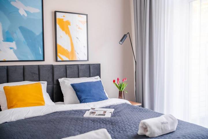 Ośrodek wypoczynkowy dla 2 osób, z widok i ogród w Kołobrzeg