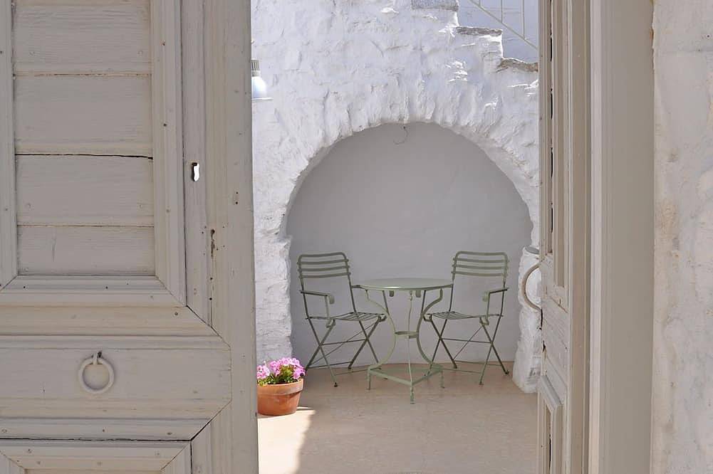 Amorgos Chora-Elegant mansion,courtyard and sea view terrace in Amorgos
