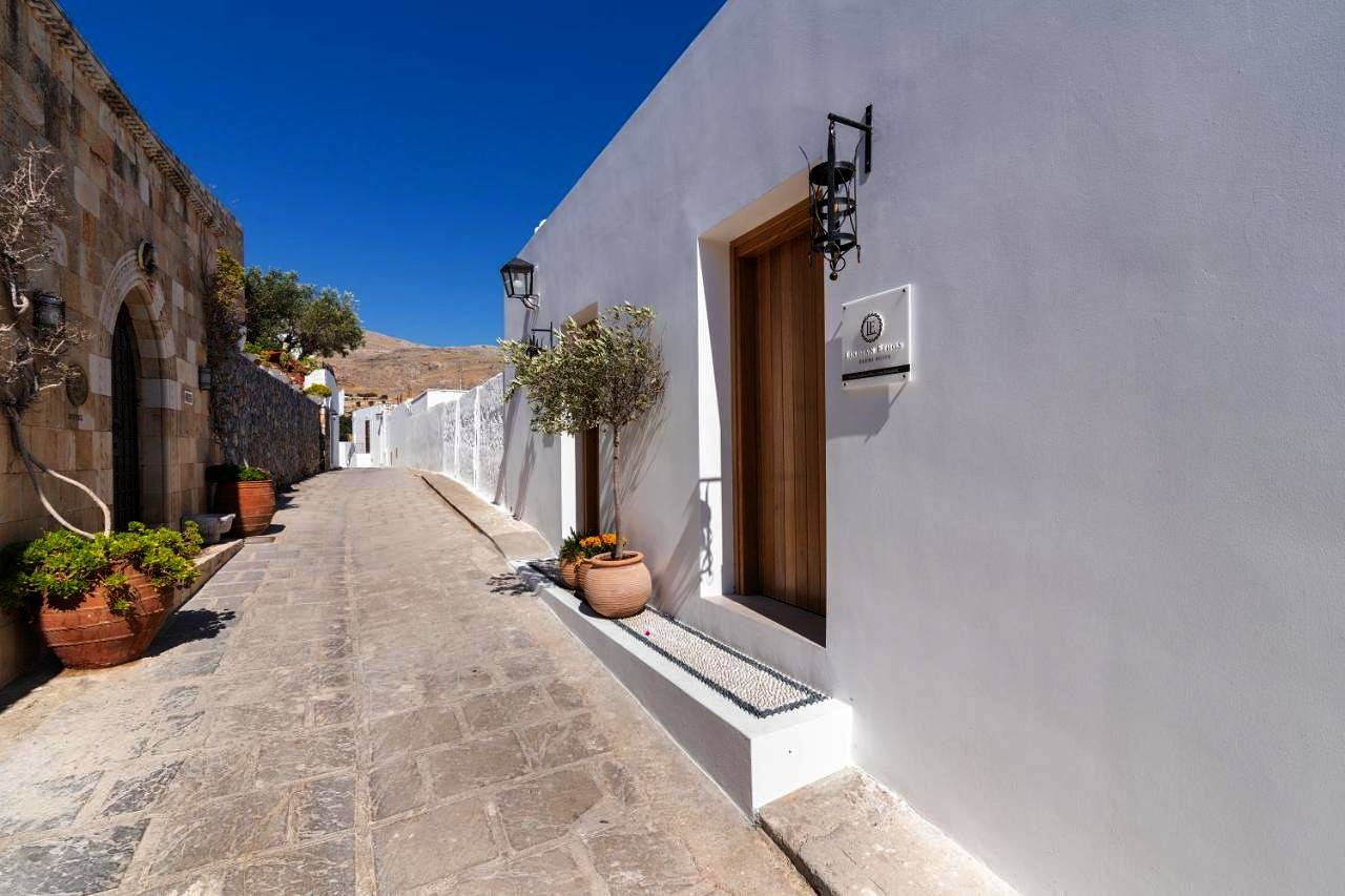 Suite with a Sea View in Lindos Beach, Lindos