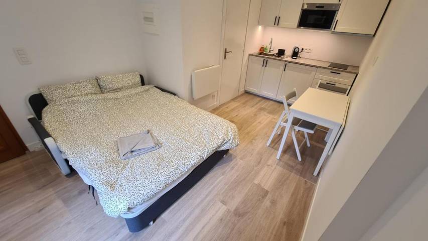 Gîte pour 2 personnes, avec terrasse ainsi que jardin et vue dans Les Bossons - 3