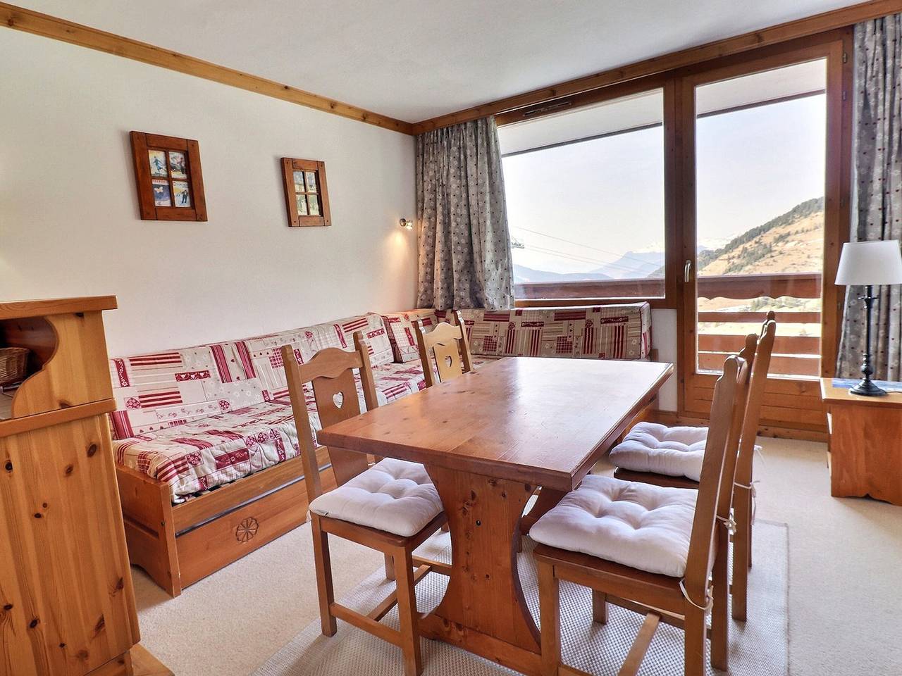 Apartamento entero, Encantador 2 piezas 4 pers. - Méribel, balcón, Wi-Fi, no fumadores in Méribel-Mottaret, Les Allues