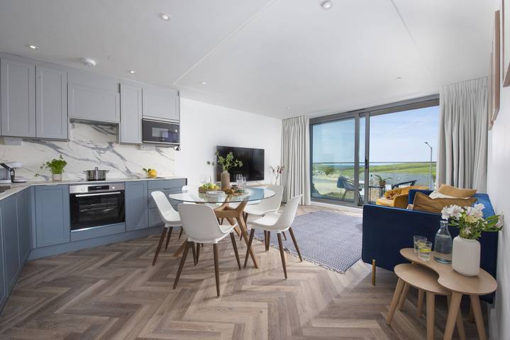 Holiday rental for 6 people, with garden and balcony, with pets in Porth