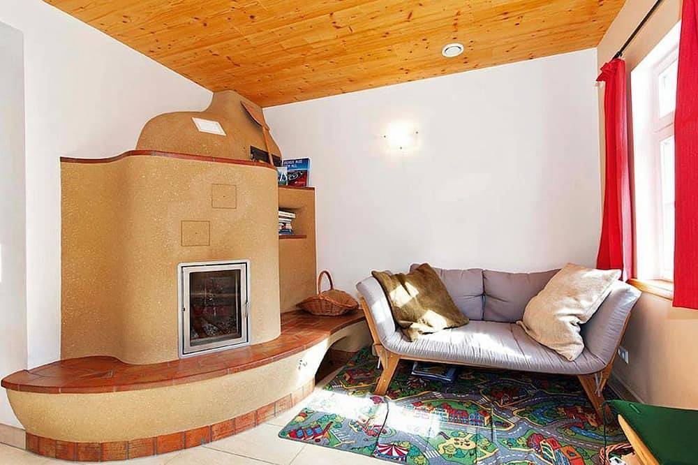 Ganze Wohnung, Ferienwohnung \"Teichstein\", 2 Schlafräume - Ferienhaus Winterbergblick in Hinterhermsdorf, Sebnitz