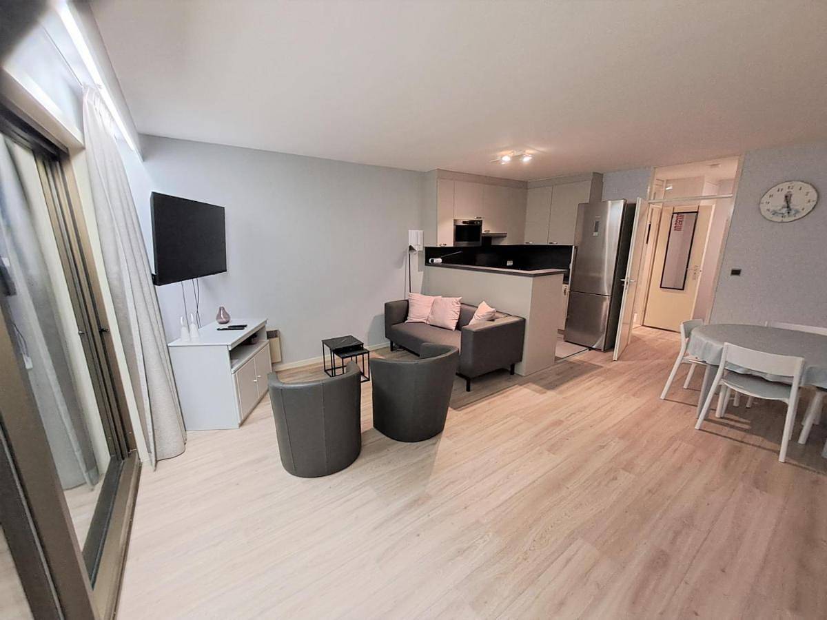 Geheel appartement, Studio Apartment with Sea View in De Panne, Belgische Kust