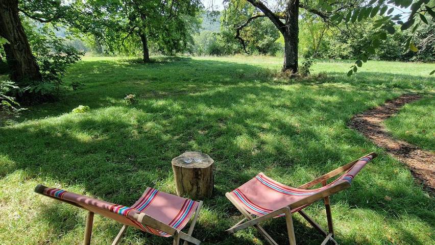 Location de vacances pour 5 personnes, avec jardin et vue, animaux acceptés à Paulinet - 2