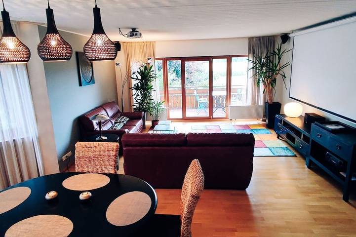 Gîte pour 5 personnes, avec balcon dans Algolsheim