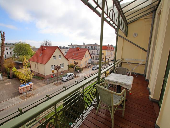 Ferienwohnung für 2 Personen, mit Balkon und Garten in Ahlbeck - 4