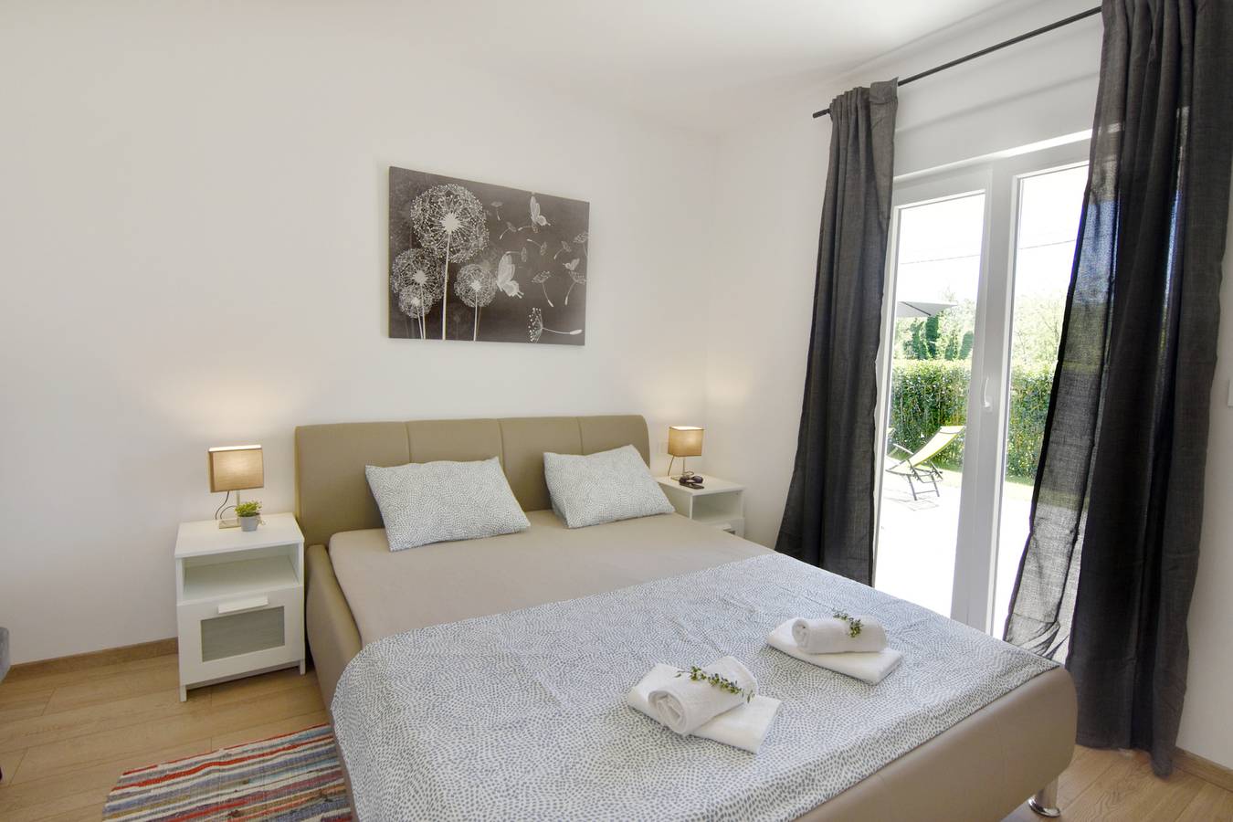Ganze Wohnung, Entspannendes Ferienhaus mit Gemeinschaftspool in Umag und Umgebung