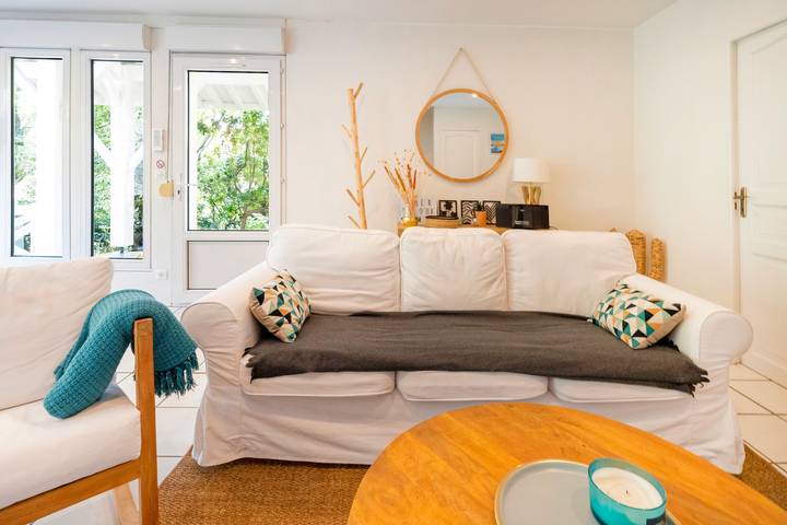 Location de vacances pour 8 personnes, avec balcon et jardin à Capbreton - 4