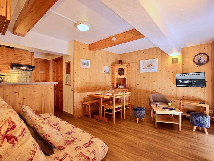 Gîte pour 4 personnes dans Courchevel 1850
