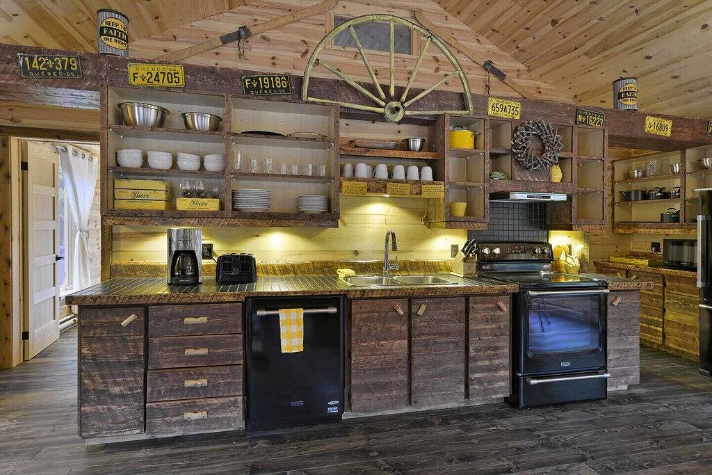 Hütte Woody - Les Chalets de Môh in La Malbaie, Saguenay–Lac-Saint-Jean