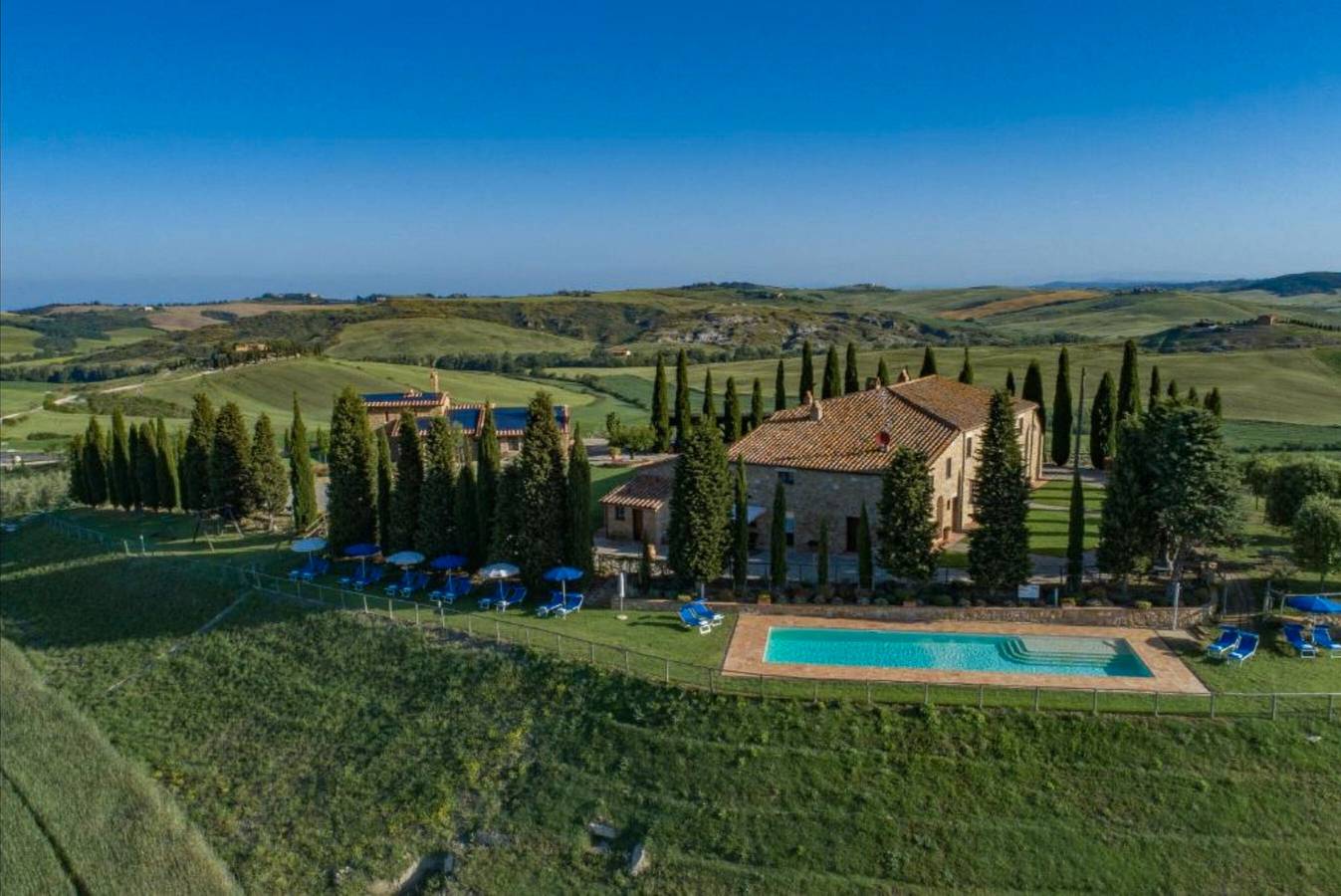Entire apartment, Agriturismo Bonello Flat 1 Bedroom with Pool, Garden and Wi-Fi in Pienza, Val d'Orcia