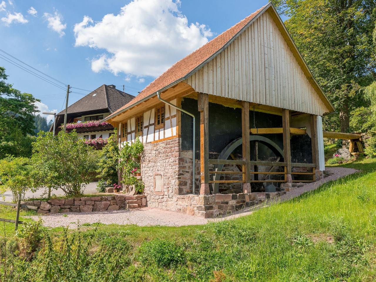 Ganze Ferienwohnung, Unterfalkenhof - Ferienwohnung Gartenblick in Schramberg, Mittlerer Schwarzwald