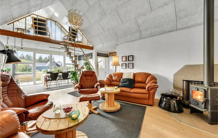 Ferienhaus für 6 Personen mit Terrasse in Vemb, Nissum Fjord