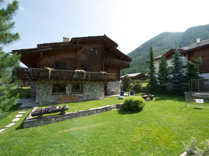 Chalet pour 8 personnes, avec jardin et jacuzzi, adapté aux familles à Zermatt - 3