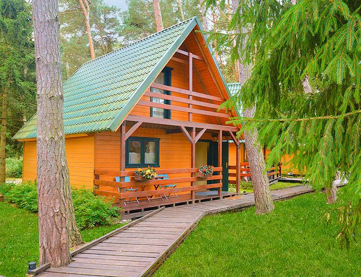 Ferienhaus für 6 Personen, mit Terrasse, mit Haustier in Pobierowo