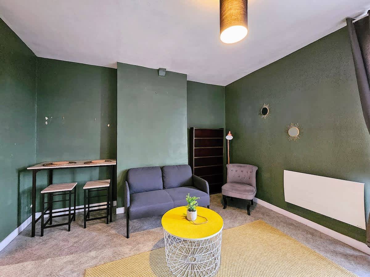 Ganze Wohnung, Ferienwohnung für 2 Personen mit Balkon/Terrasse in Lille, Lille und Umgebung