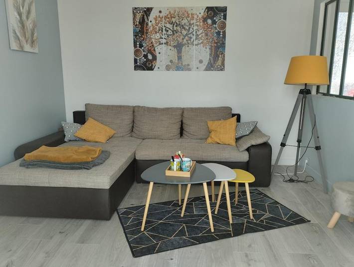 Gîte pour 6 personnes, avec balcon dans Épouville