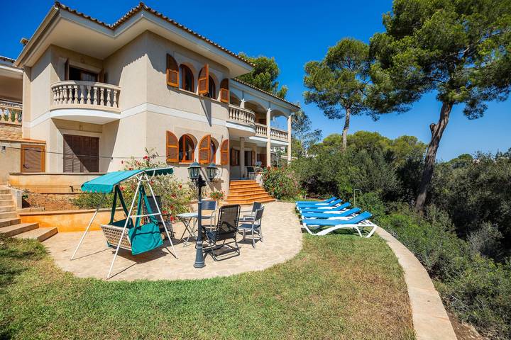 Ferienhaus für 10 Personen, mit Balkon und Garten in Santanyí