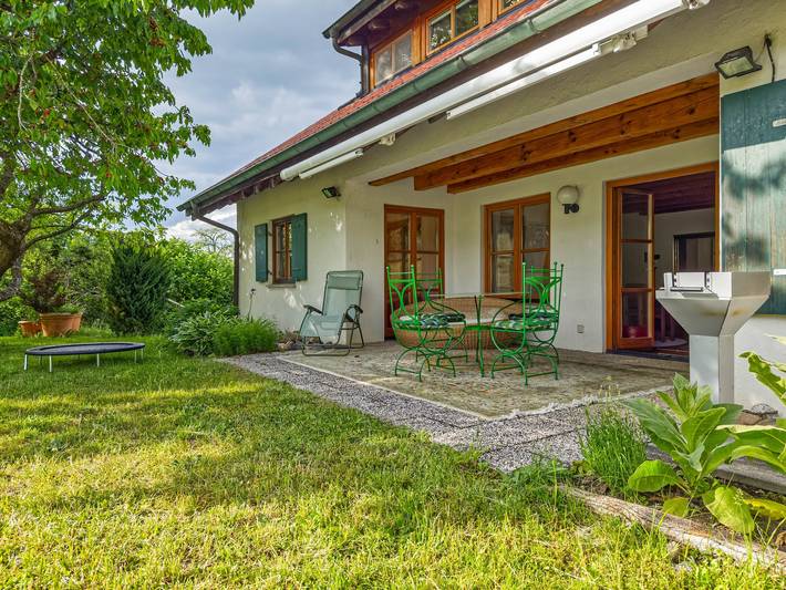 Ferienhaus für 5 Personen, mit Balkon in Ostrach