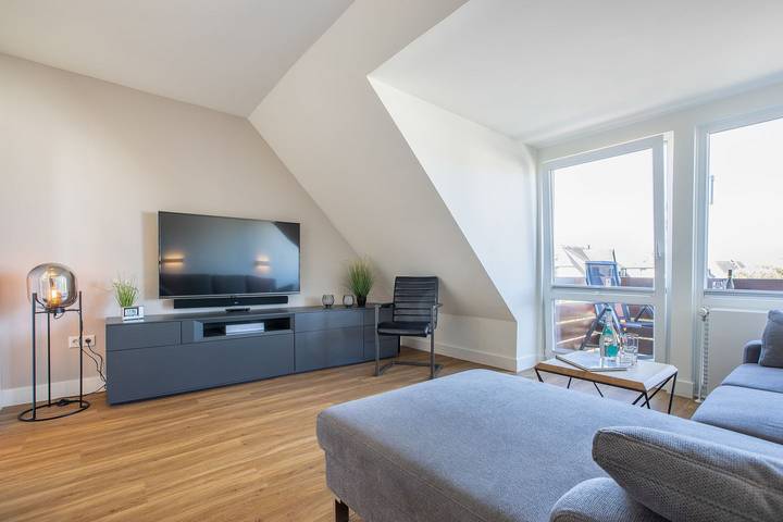 Ganze Wohnung, Das Quartier 18 ist eine kleine Wohlfühloase, die sich über 2 Etagen erstreckt. in Wenningstedt, Sylt