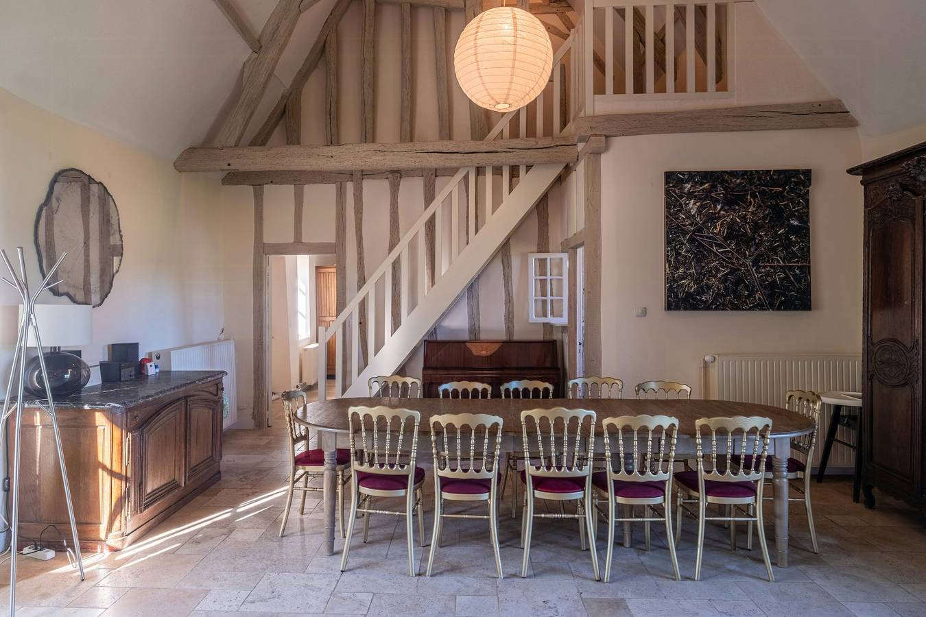 Zwei Ferienwohnungen mit Stallungen auf einem Anwesen in der Touraine in Ambillou, Tours und Umgebung