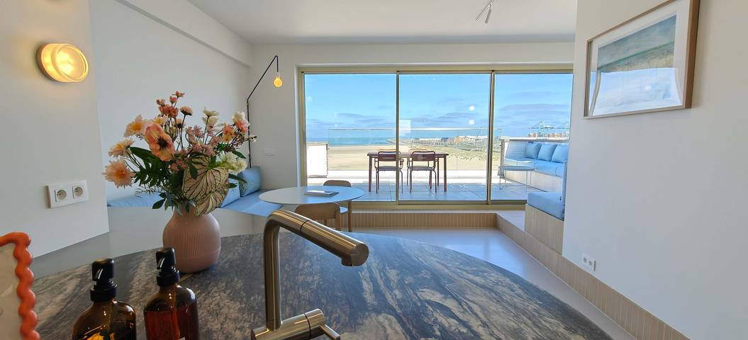 Vakantiewoning voor 4 personen, met Uitzicht op zee en Tuin in Brugge