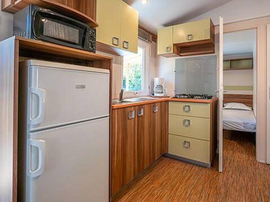 Camping la Grande Métairie - Mobilhome 6 personas - Mobil-home | Clásico | 3 Dormitorios | 6 Pers. | Terraza elevada | Tv in Carnac, Côte des Mégalithes