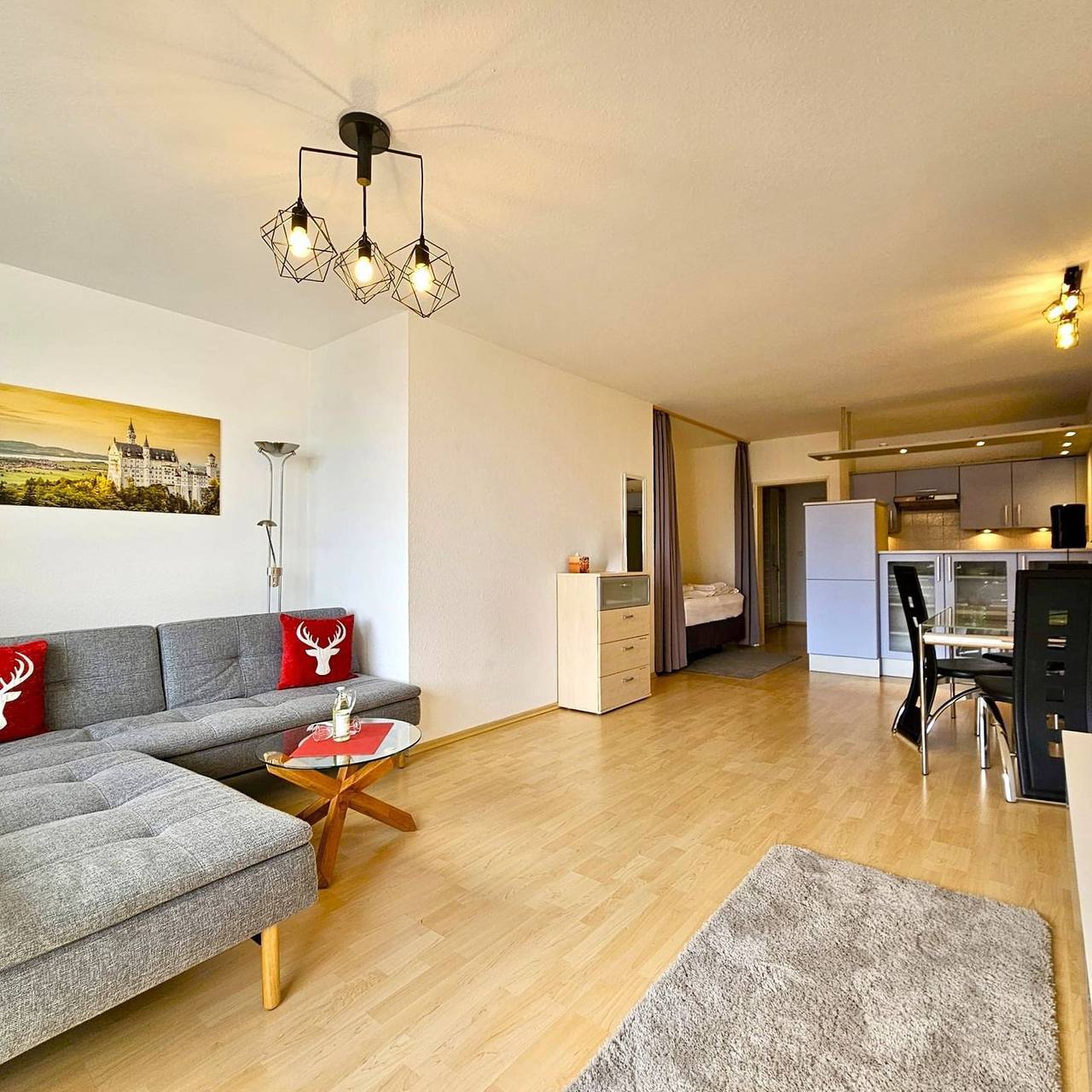 Ganze Wohnung, Ferienappartement Panoramablick in Hopfen am See, Bayerisch Schwaben