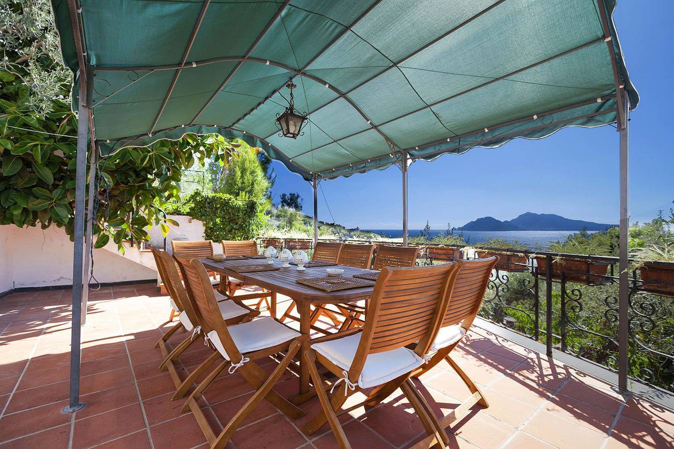 Villa pour 8 personnes avec terrasse in Punta Lagno, Province de Naples