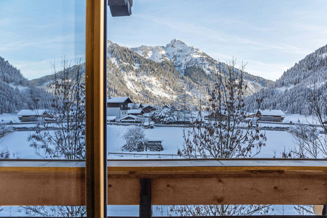 Appartement entier, Appartement '19' avec vue sur la montagne, terrasse partagée et Wi-Fi in Nesselwängle, District de Reutte