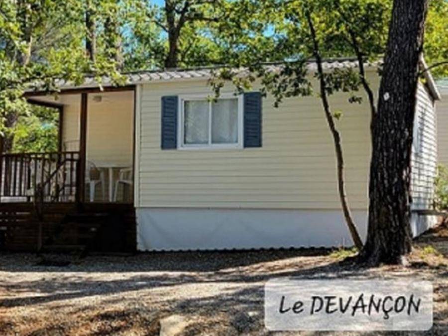 Camping Le Devancon - Stacaravan 4 personen - Grand Confort Sun Roller 1e generatie 4 pers in Peynier, Aix-en-Provence en omgeving