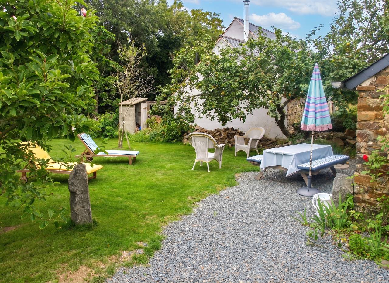 Maison charmante à Pordic, cheminées et jardin clos in Pordic, Côte de Goëlo