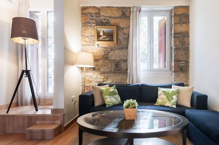Appartement de vacances pour 4 personnes, avec jardin et vue