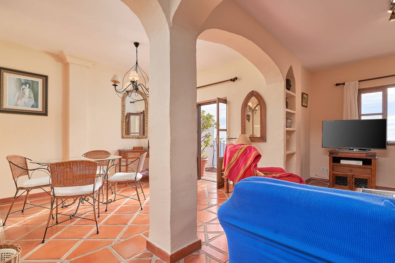 Feriehus for 6 personer med balkon in La Herradura, Almuñecar