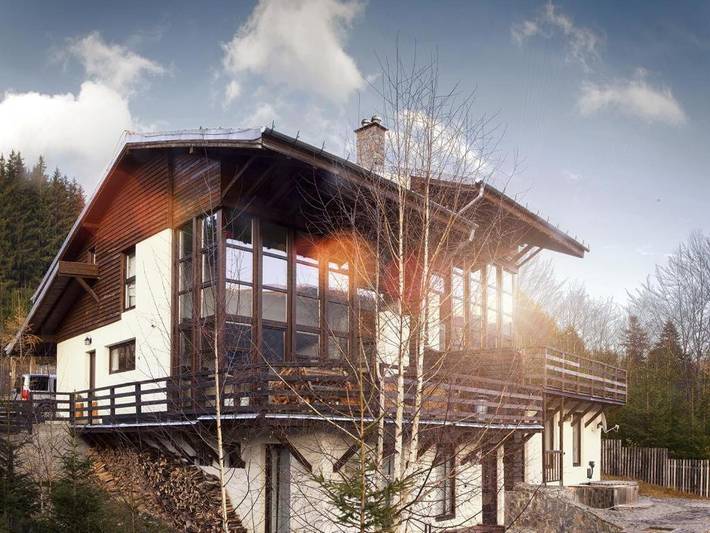 Villa pour 8 personnes, avec vue et jardin en Roumanie